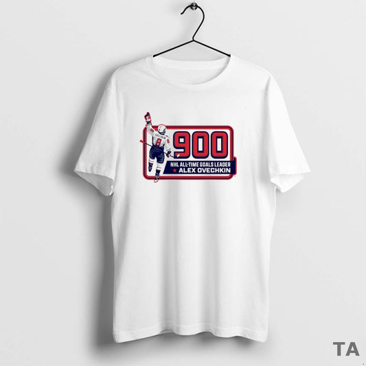 Top Alex Ovechkin 900 Goals Nhl All Time Goals Leader Washington Capitals Circle