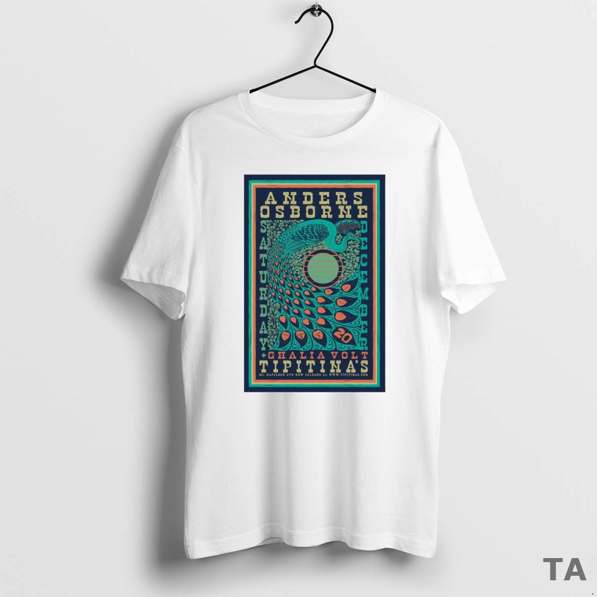 Top Anders Osborne Tipitinas In New Orleans La December 20 2025 T Shirt Sweater