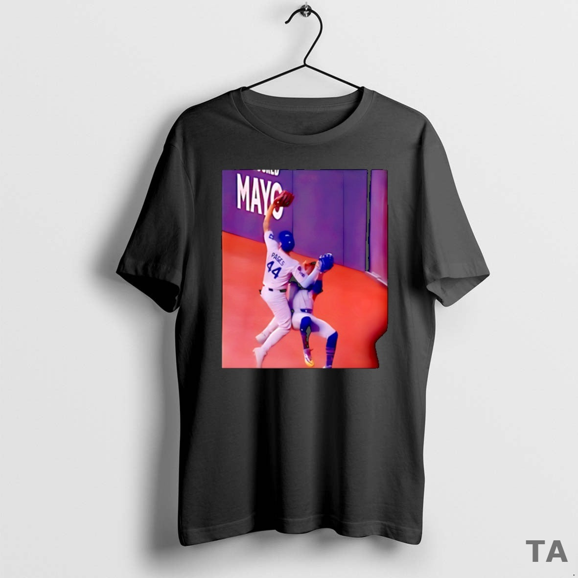 Top Andy Pages 2025 World Series Game Saving Catch Photo T Shirt Sweater