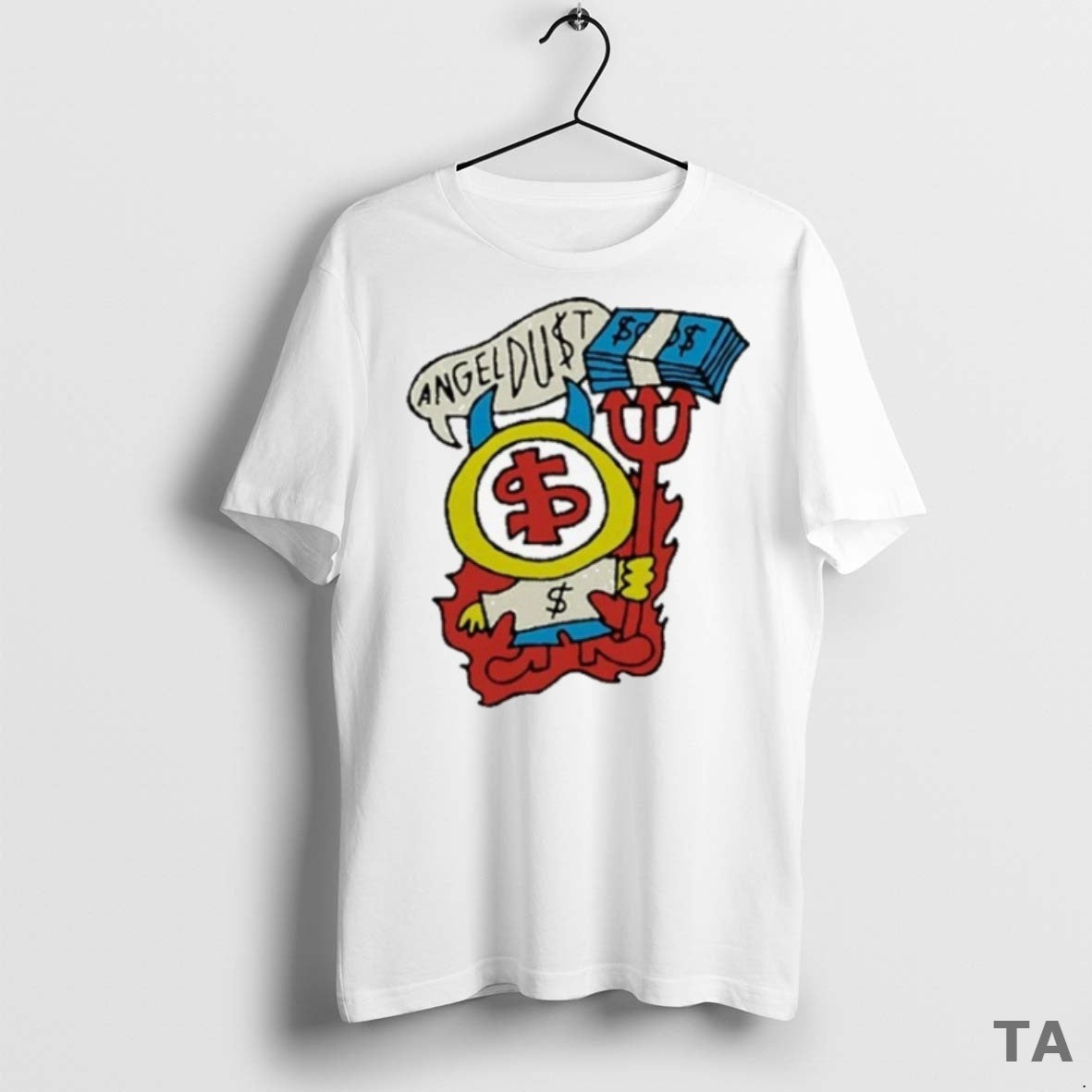Top Angel Dust Devil Money 2025 T Shirt Sweater