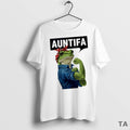 Top Antifa Frog Christmas Rosie The Riveter T Shirt Sweater