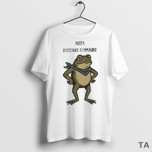 Top Antifascism Vintage Activist Portland Frog Protest T Shirt Sweater