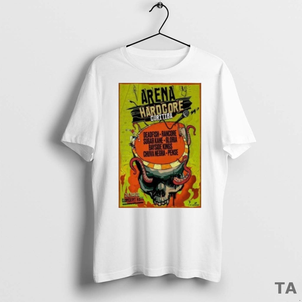 Top Arena Hardcore Concept Hall Event Space Curitiba Show Mar 28 2025 T Shirt Sweater