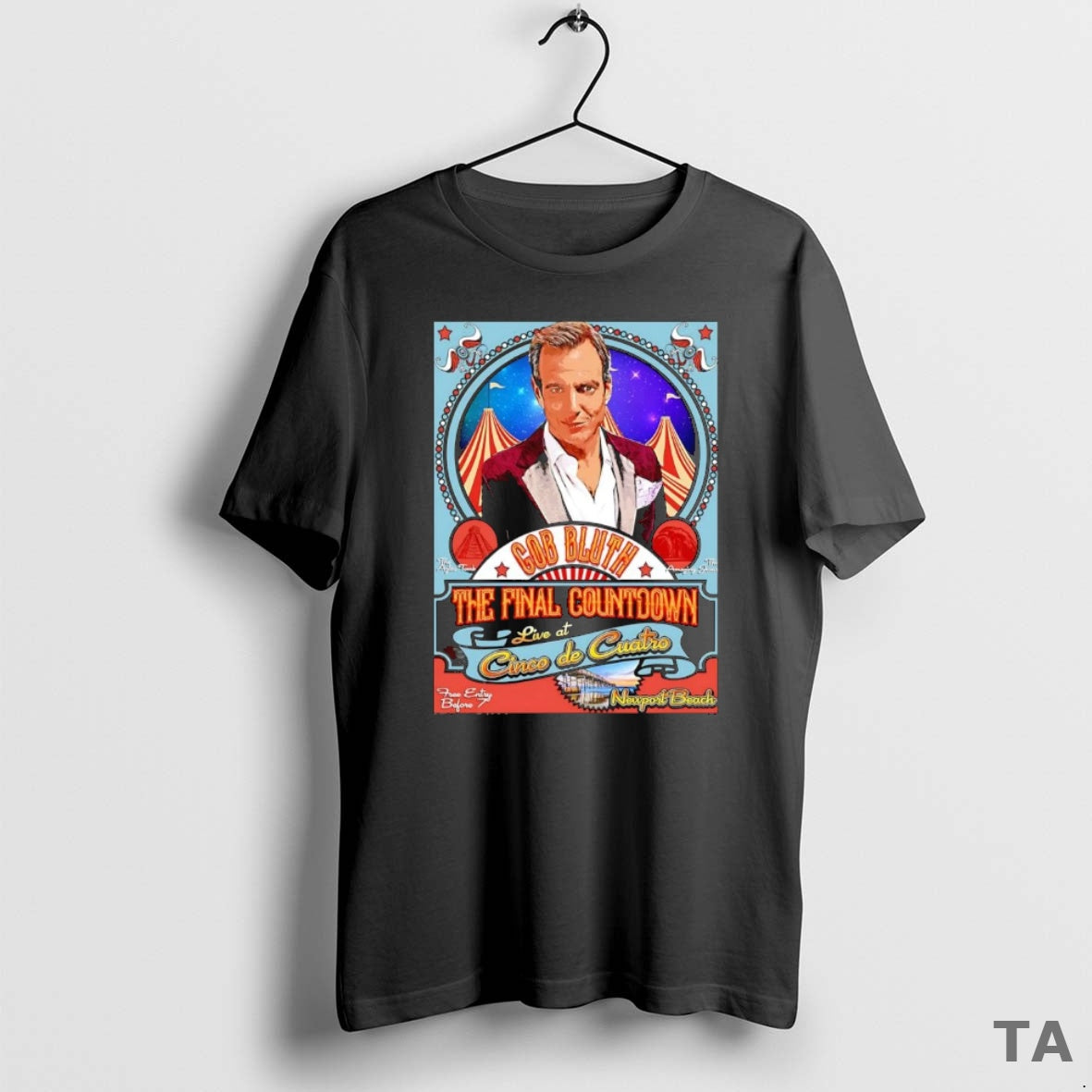 Top Arrested Development Gob Bluth The Final Countdown T Shirt Sweater