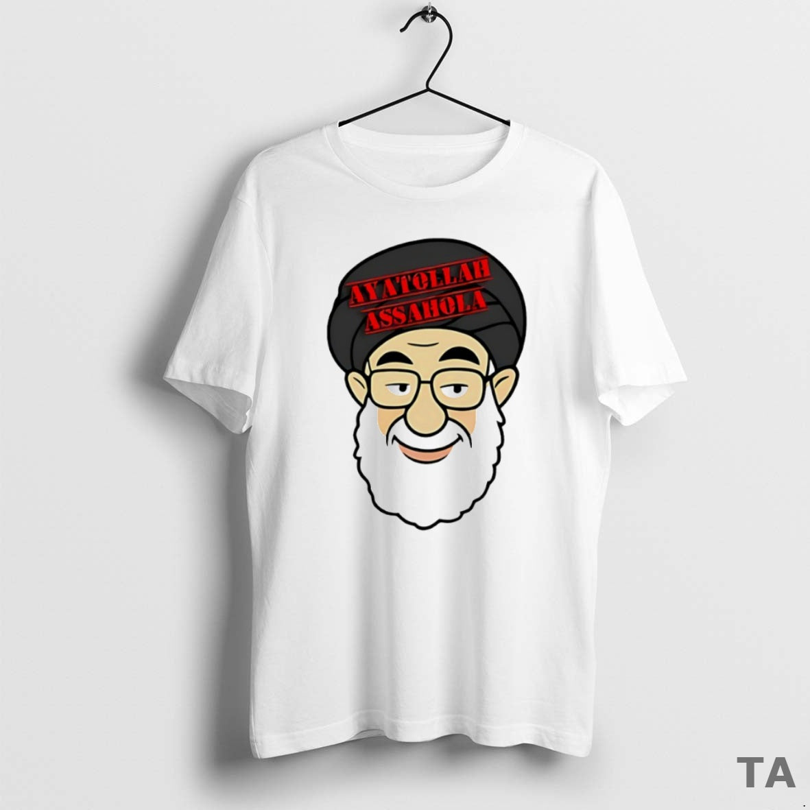 Top Ayatollah Assahola Circle T Shirt Sweater