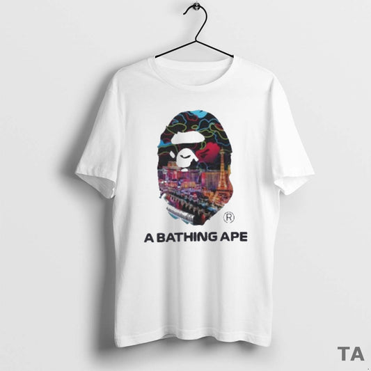 Top Bape X Formula 1 Las Vegas Grand Prix 2025 T Shirt Sweater