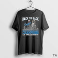 Top Back To Back Champions Los Angeles Dodgers Skyline Names 2025 T Shirt Sweater