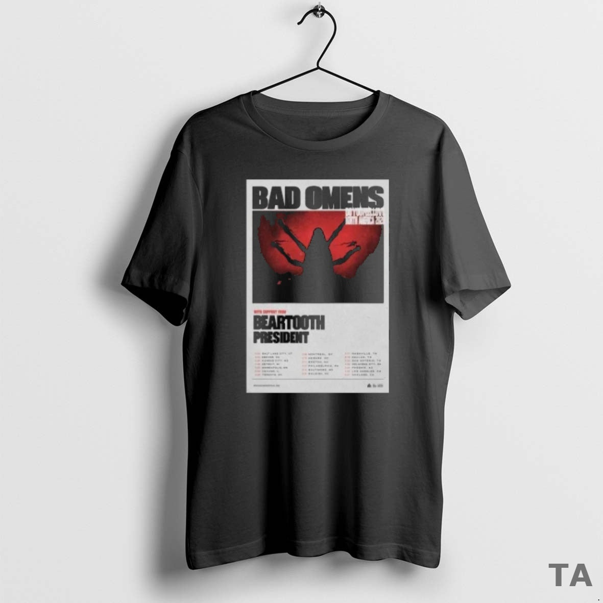 Top Bad Omens North America New Tour 2026 T Shirt Sweater