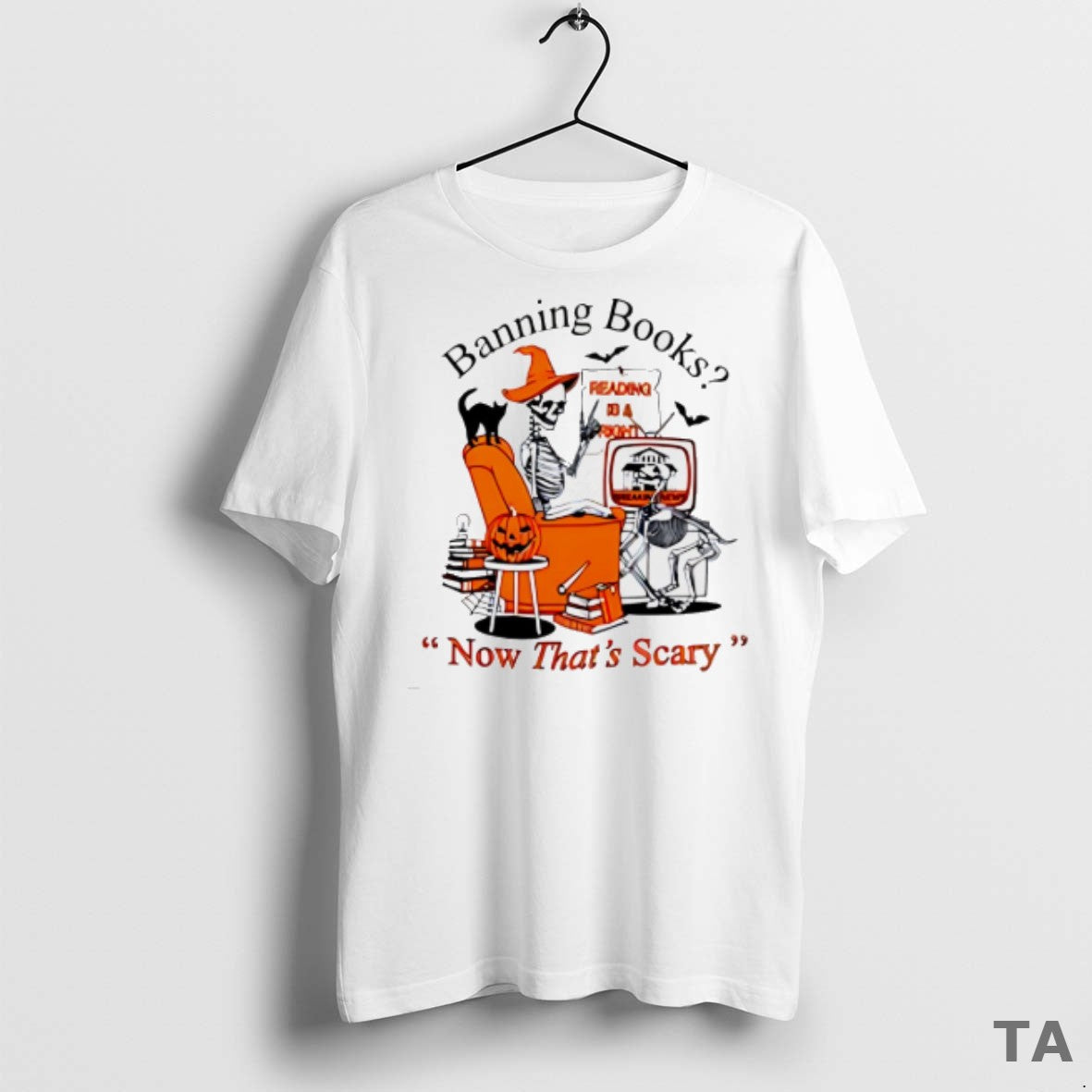Top Banning Books Now Thats Scary Halloween T Shirt Sweater