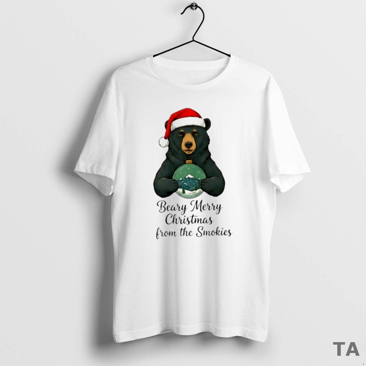 Top Beary Merry Christmas From The Smokies 2025 T Shirt Sweater