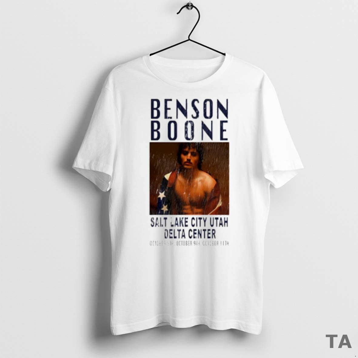 Top Benson Boone Salt Lake City Utah Delta Center T Shirt Sweater