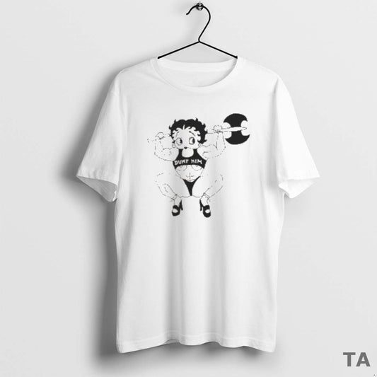 Top Betty Boop Dump Him T Shirt Sweater