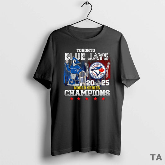 Top Blue Jays World Series 5x Champions 2025 Trophy T Shirt Sweater