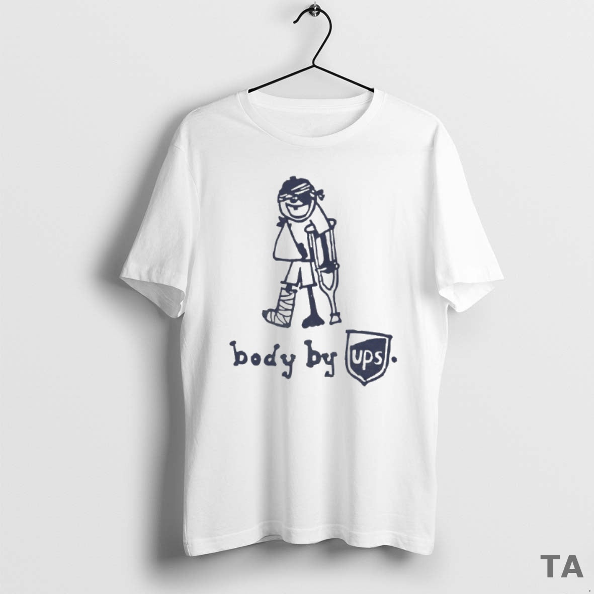 Top Body By Ups Art T Shirt Sweater