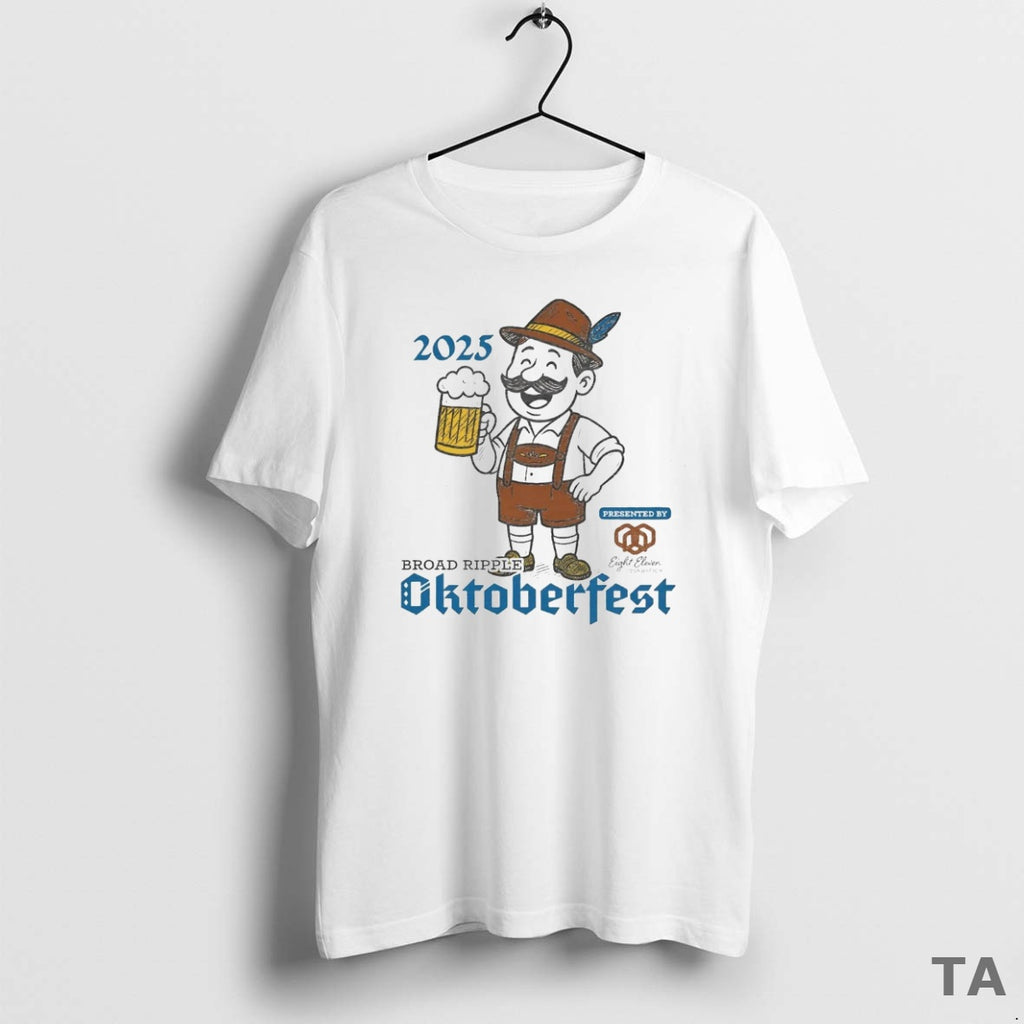 Top Broad Ripple Oktoberfest 2025 T Shirt Sweater