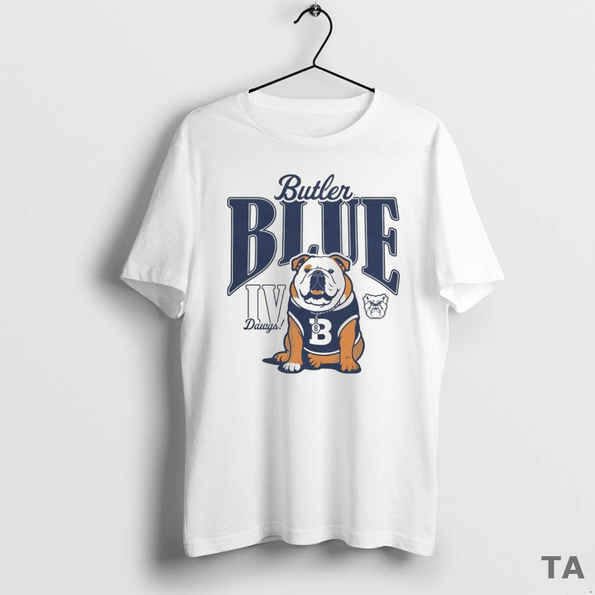 Top Butler Bulldogs Blue Iv Dawgs T Shirt Sweater
