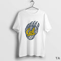 Top California Golden Bears Paws Logo T Shirt Sweater