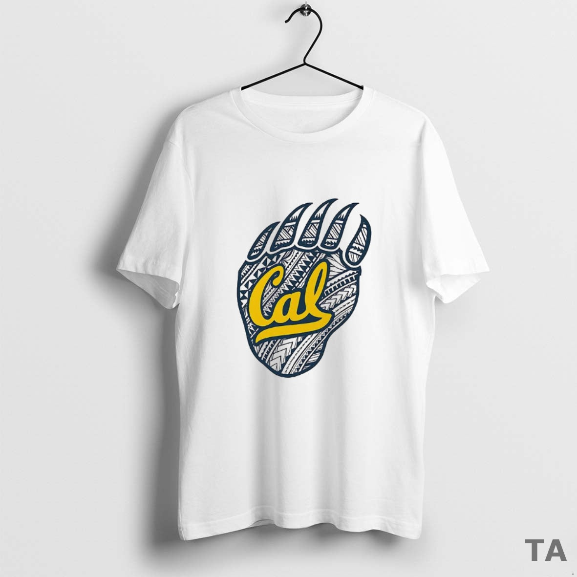 Top California Golden Bears Paws Logo T Shirt Sweater