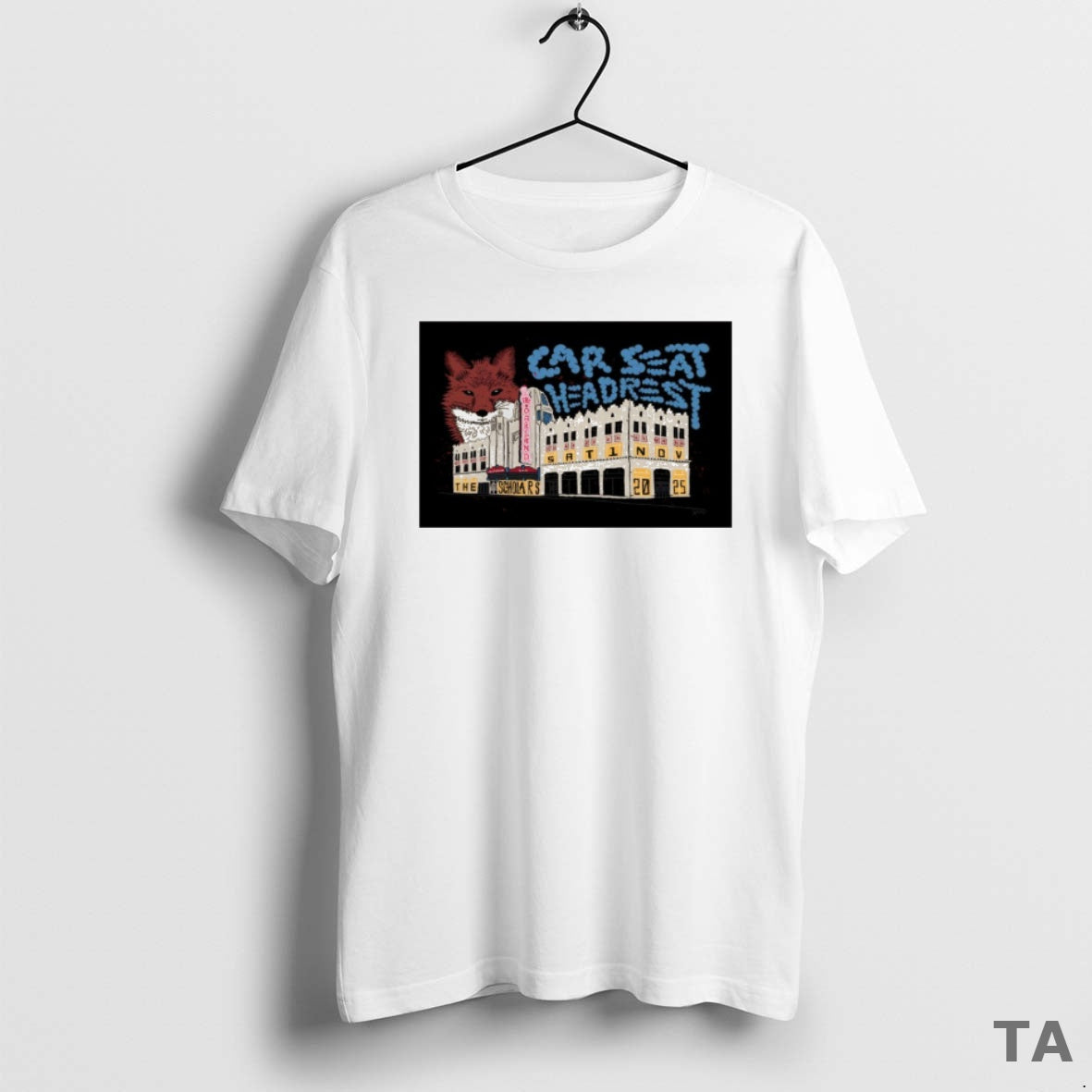 Top Car Seat Headrest On November 1 2025 In Oakland Ca Tour T Shirt Sweater