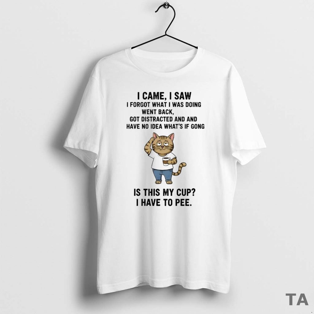 Top Cat I Came I Saw I Forgot What I Was Doing Went Back Is