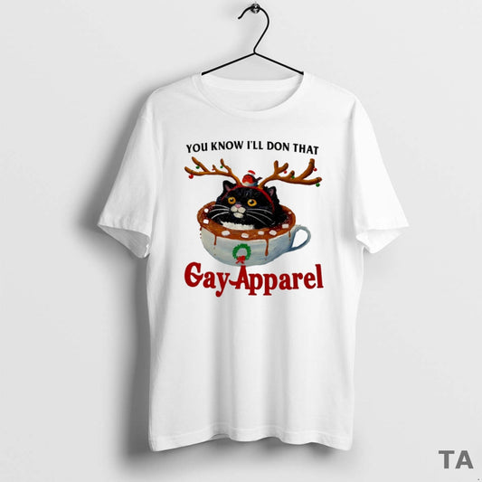 Top Cat Reindeer You Know Ill Don That Gay Apparel Circle T Shirt Sweater