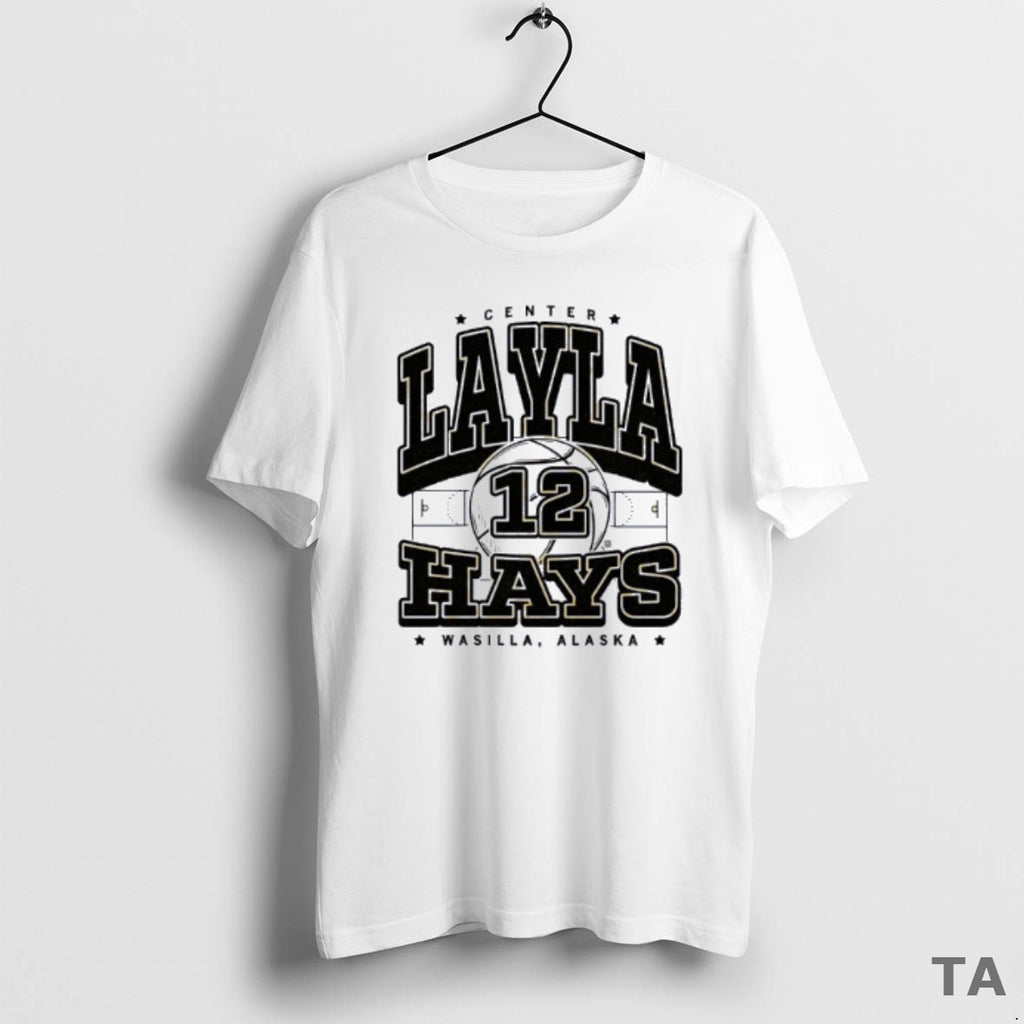 Top Center Layla Hays Max Collegiat Wasilla Alaska T Shirt Sweater