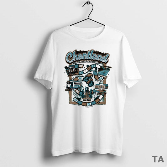 Top Chantland Coastal Carolina University Homecoming 2025 Chanticleer Mascot T Shirt Sweater