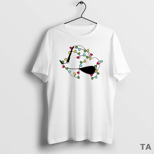 Top Christmas Light Hat T Shirt Sweater