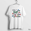 Top Christmas Probably Just Gonna Jingle Some Of The Way Im Tired T Shirt Sweater