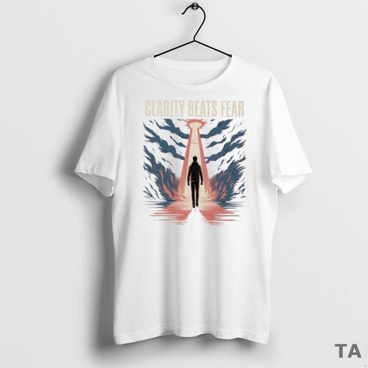 Top Clarity Beats Fear Solar Way T Shirt Sweater