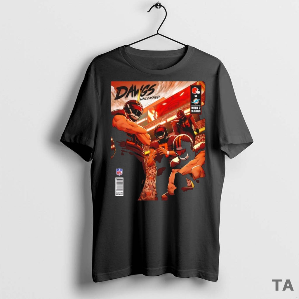 Top Cleveland Browns Dawgs Unleashed T Shirt Sweater