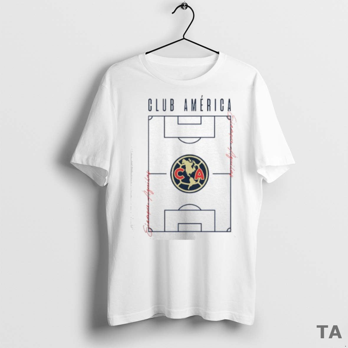 Top Club America Own The Pitch T Shirt Sweater