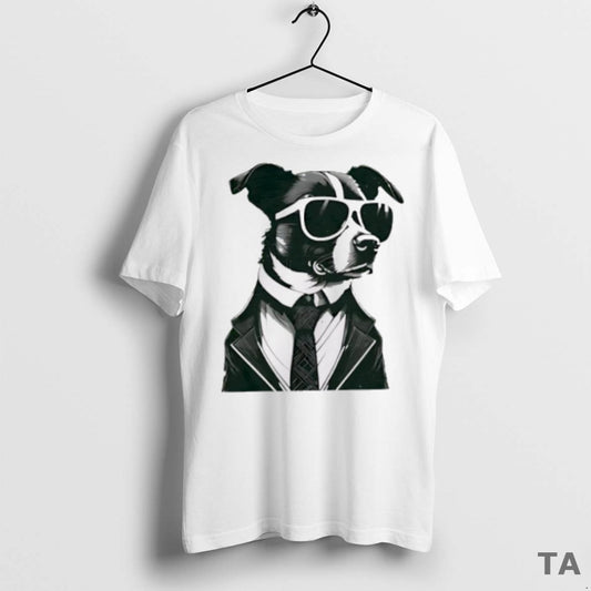 Top Cool Pup Dog Sunglasses T Shirt Sweater