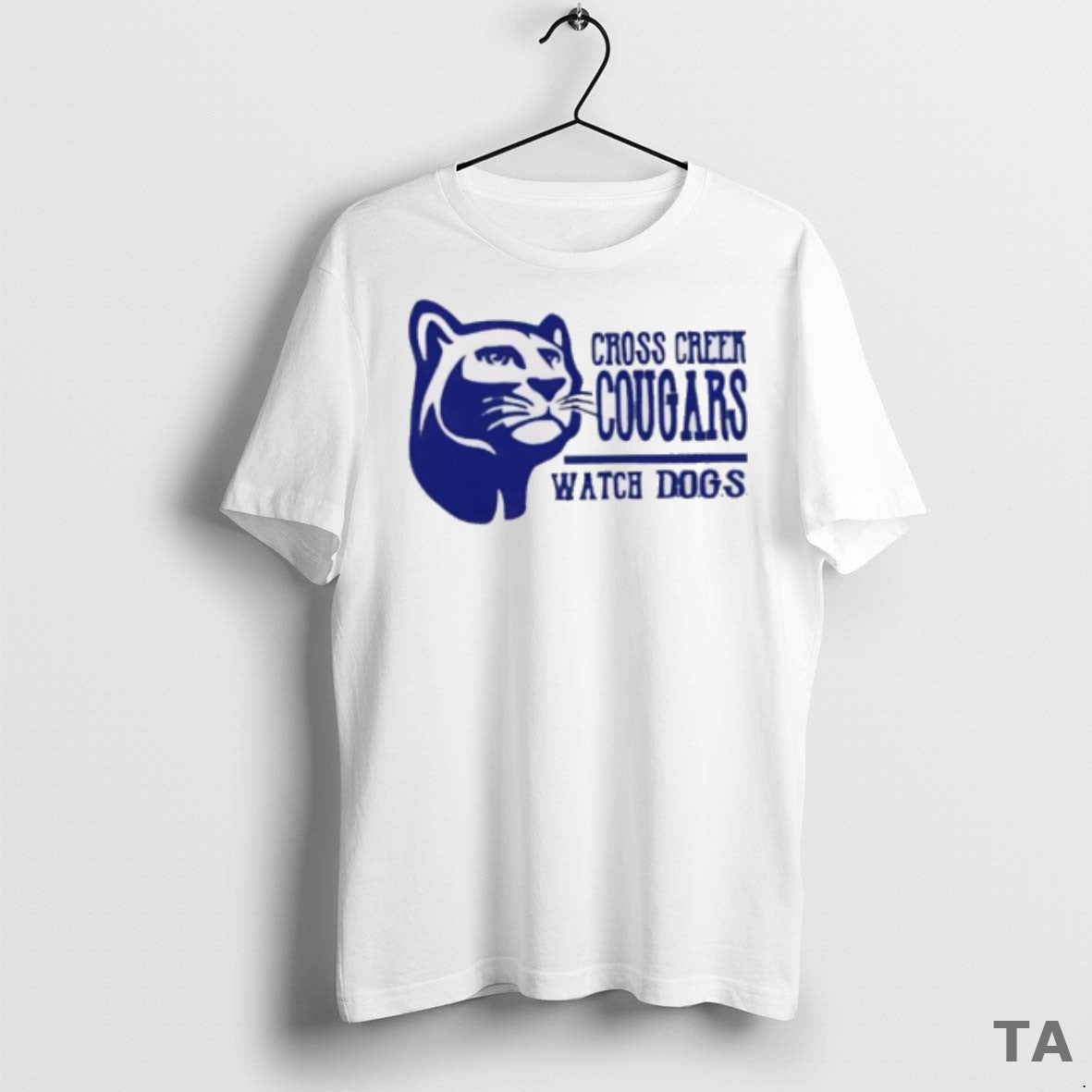 Top Cross Creek Cougars Watch Dogs T Shirt Sweater