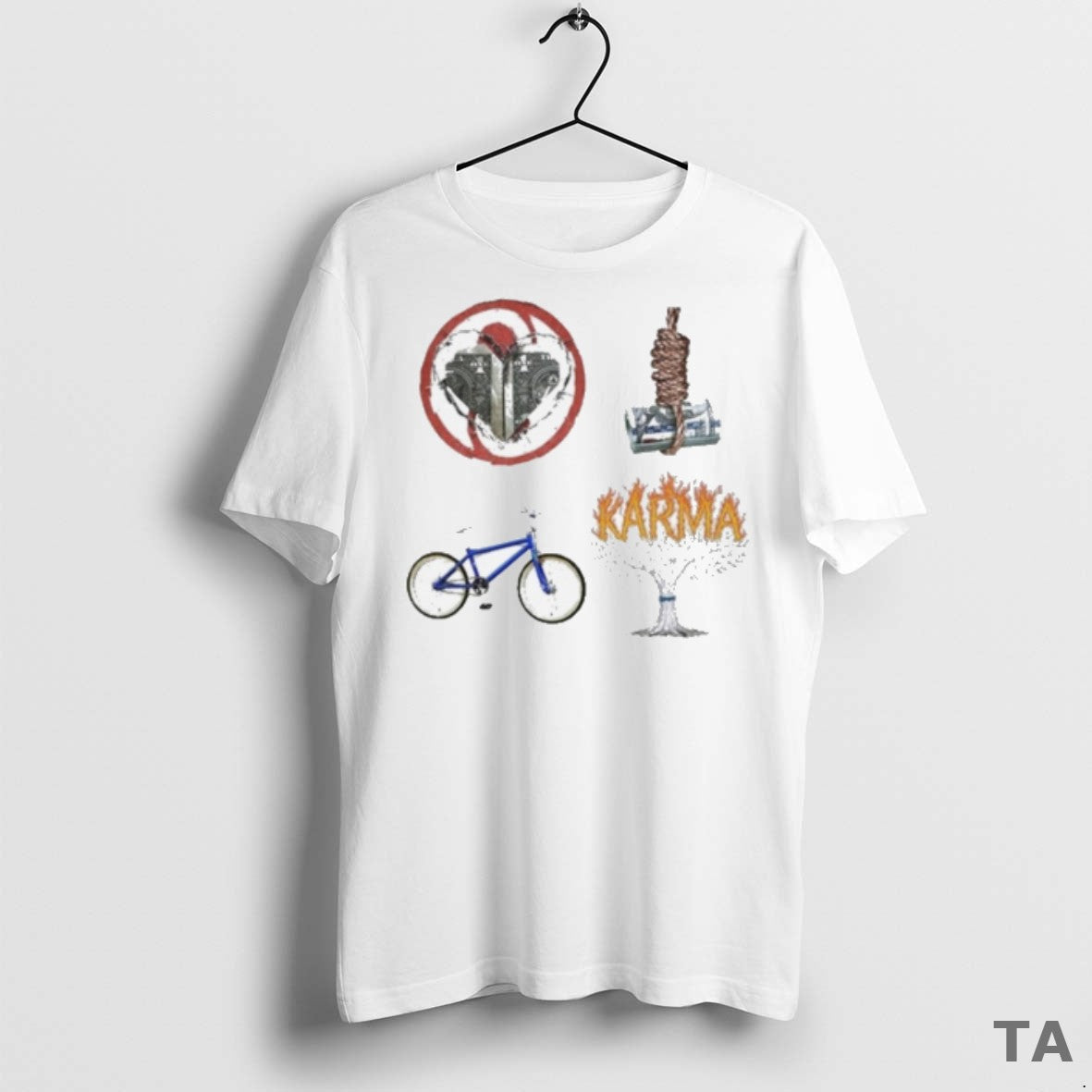 Top Dave East Karma Collection Graphic T Shirt Sweater