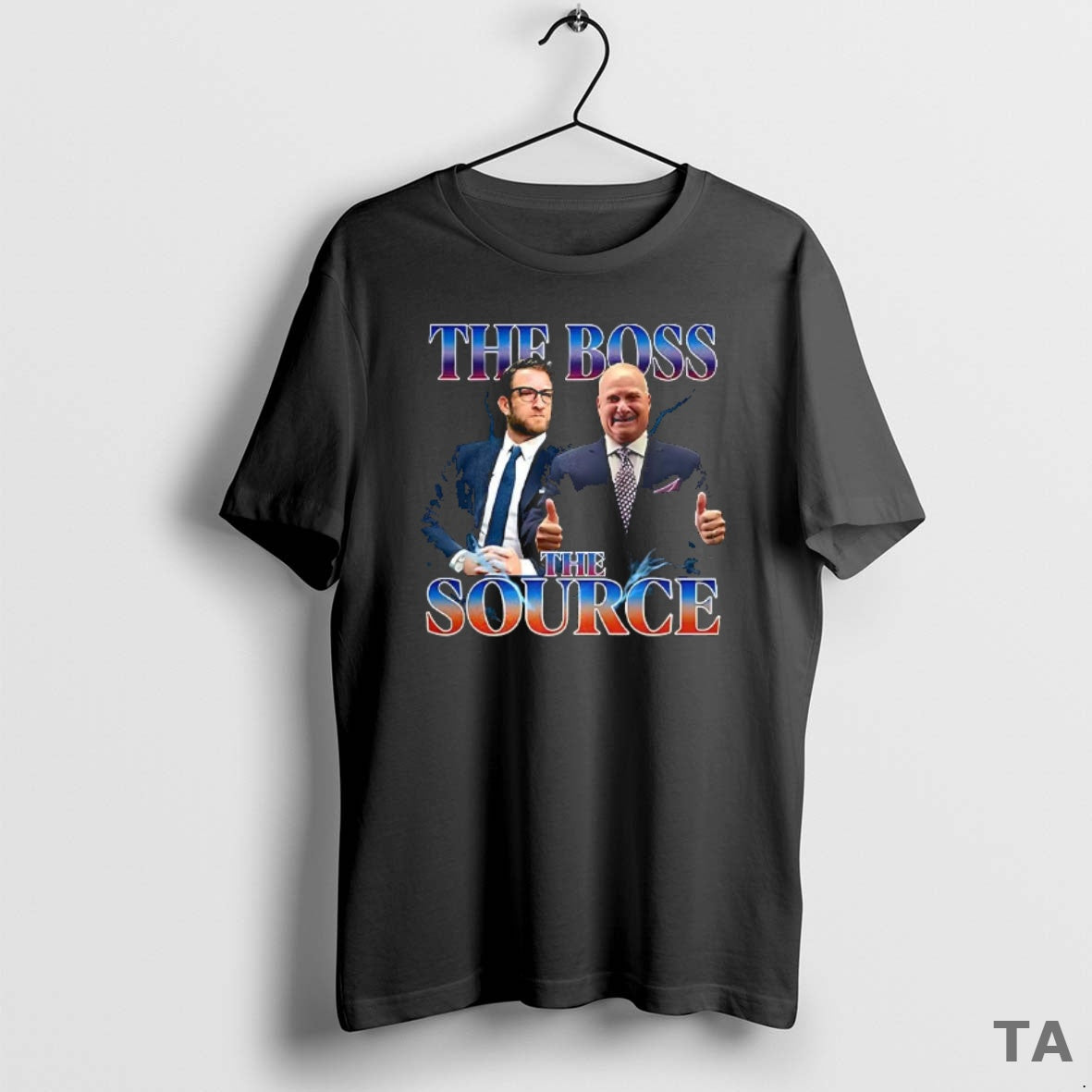 Top Dave Portnoy And Stu Feiner The Boss The Source Lighting T Shirt Sweater