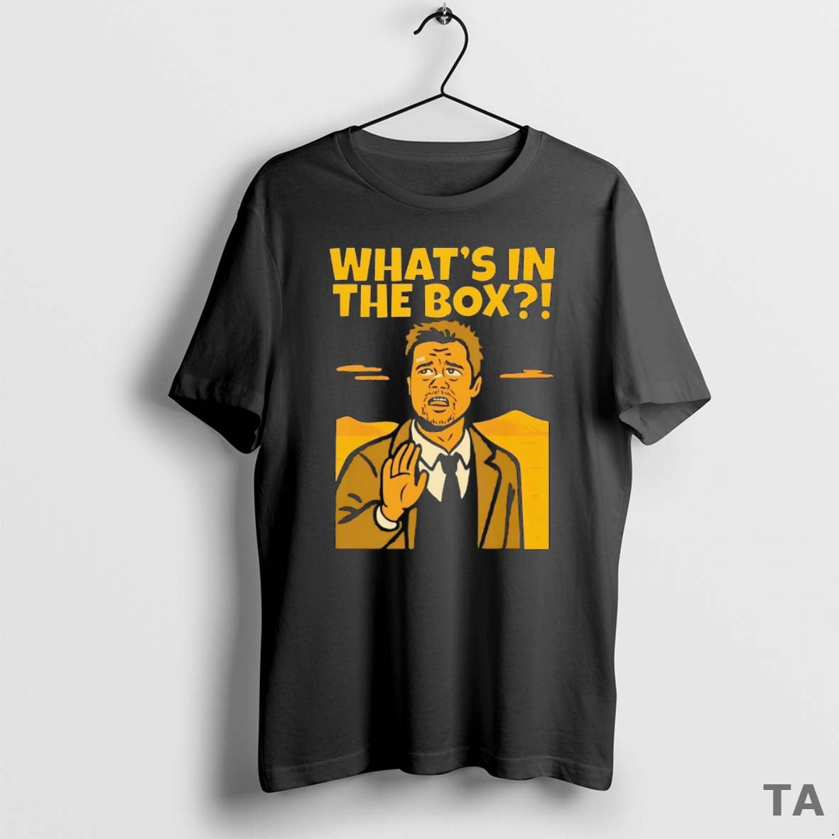 Top David Mills Whats In The Box T Shirt Sweater