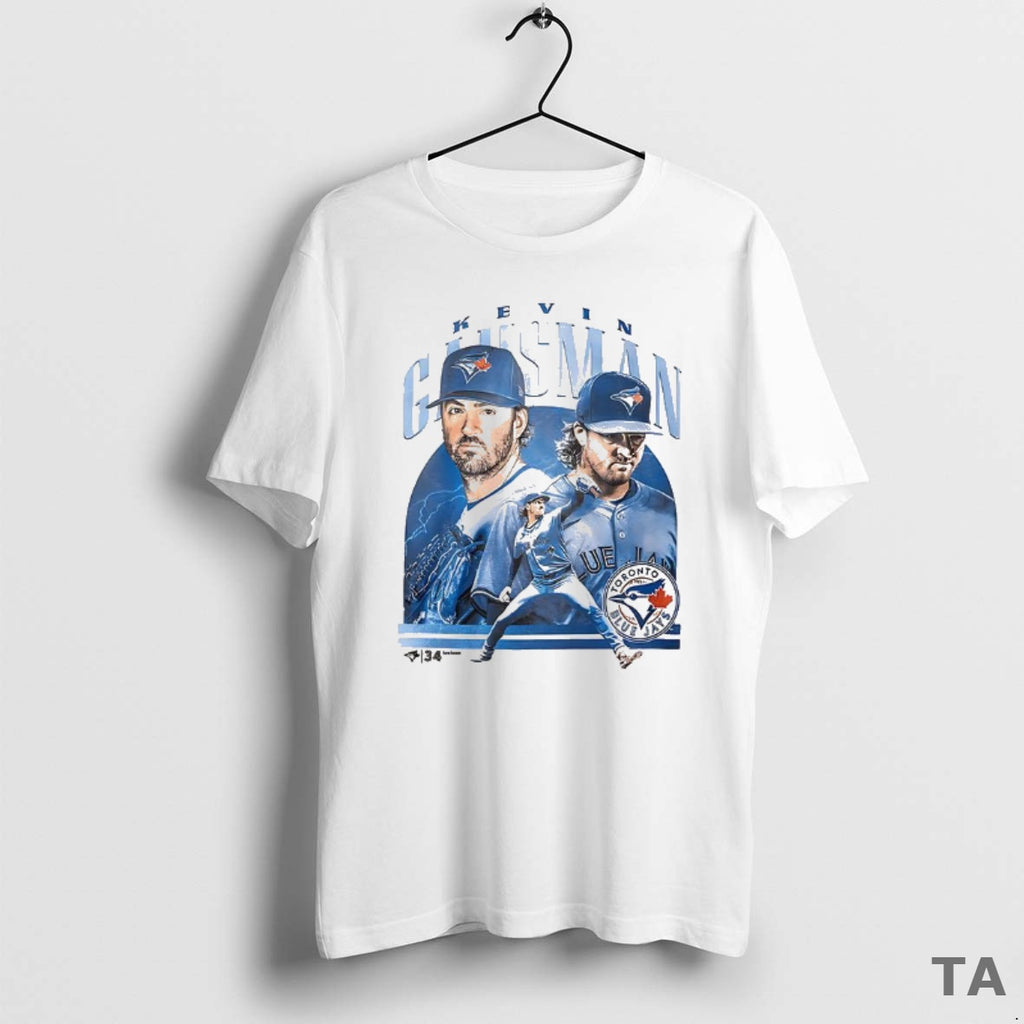 Top Davis Schneider Wearing Kevin Gausman Toronto Blue Jays Graphic T Shirt Sweater