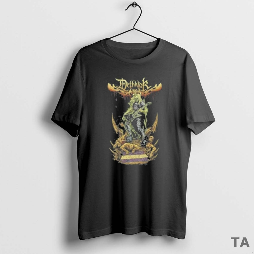 Top Dethklok Skwisgaar Throne 2025 T Shirt Sweater