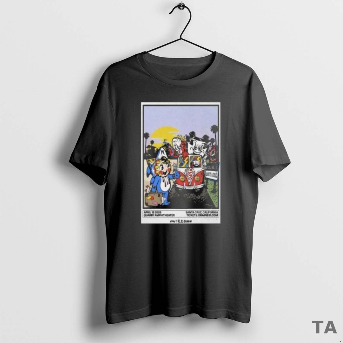 Top Drain Santa Cruz California 2026 T Shirt Sweater