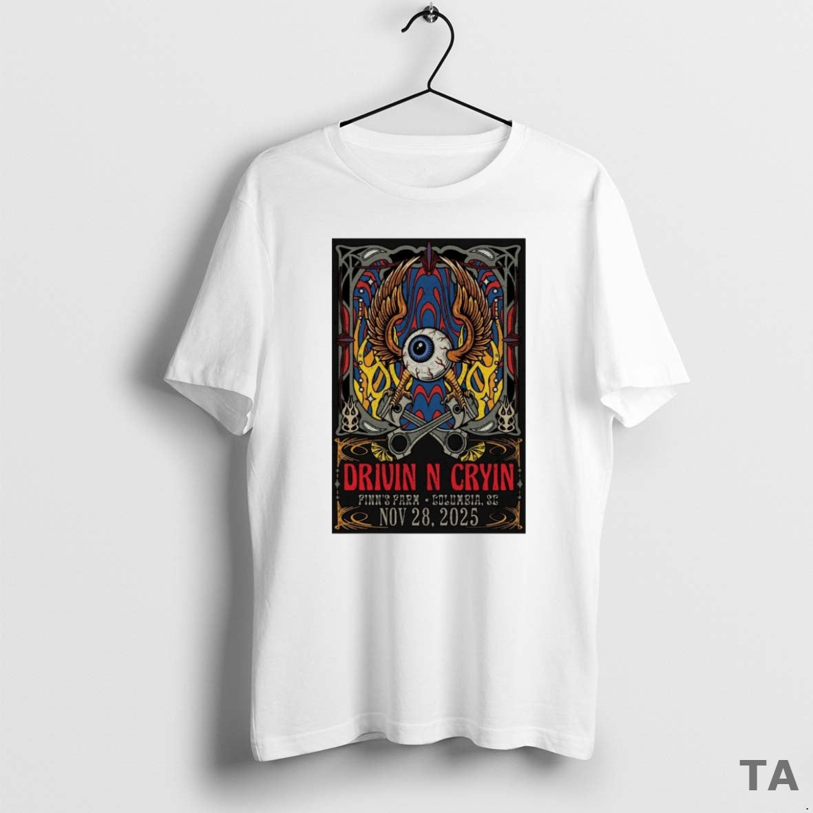 Top Drivin N Cryin Finns Farm Columbia Sc November 28 2025 Fanart T Shirt Sweater