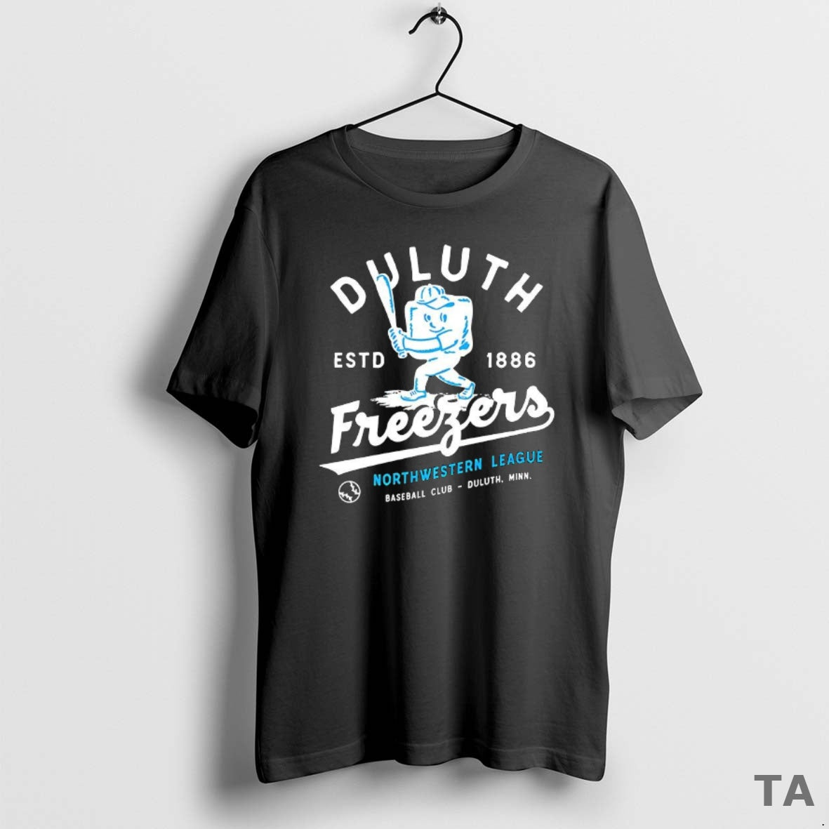 Top Duluth Freezers Minnesota Defunct Baseball Teams Est 1886 Vintage T Shirt Sweater