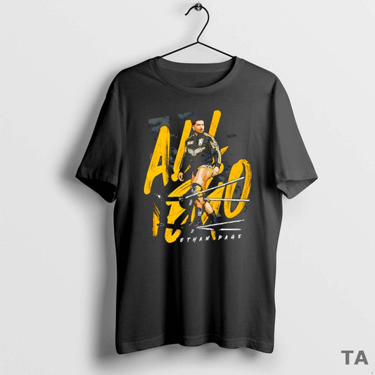 Top Ethan Page All Ego Graphic T Shirt Sweater