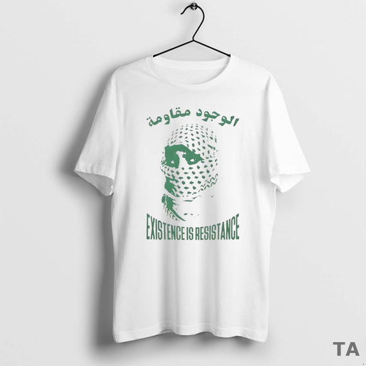 Top Exrsstence Is Resistance Free Palestine T Shirt Sweater