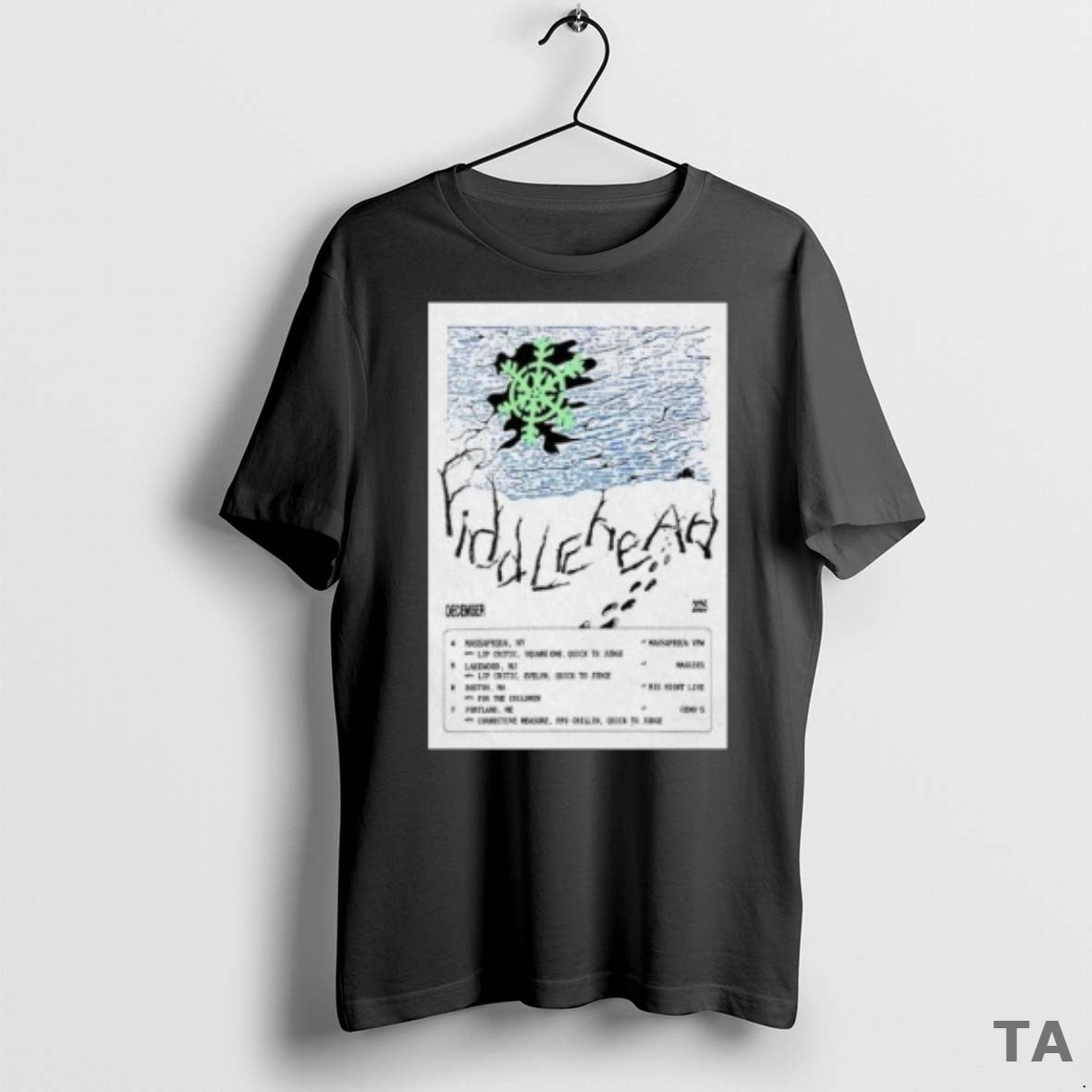 Top Fiddlehead Tour December 2025 T Shirt Sweater