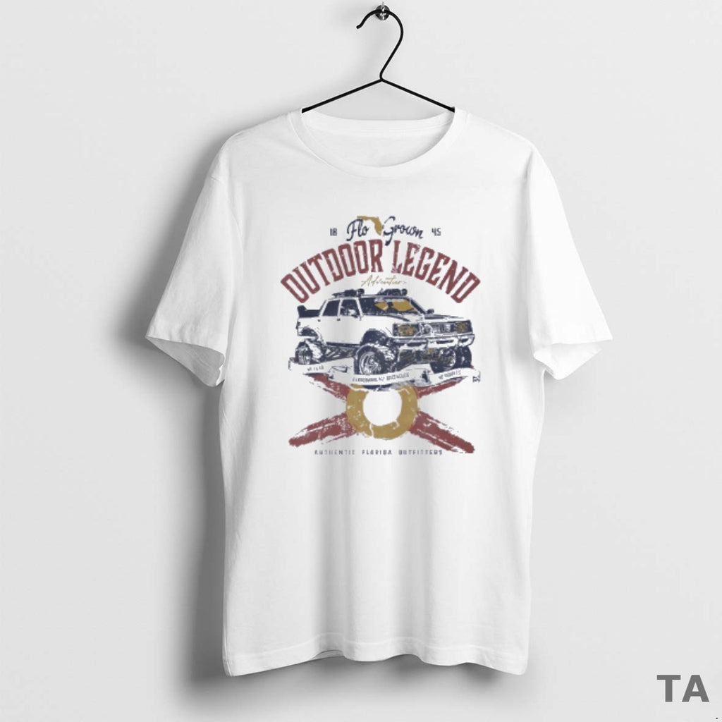 Top Flo Grown Outdoor Legend Authentic Florida Outfitters T Shirt Sweater