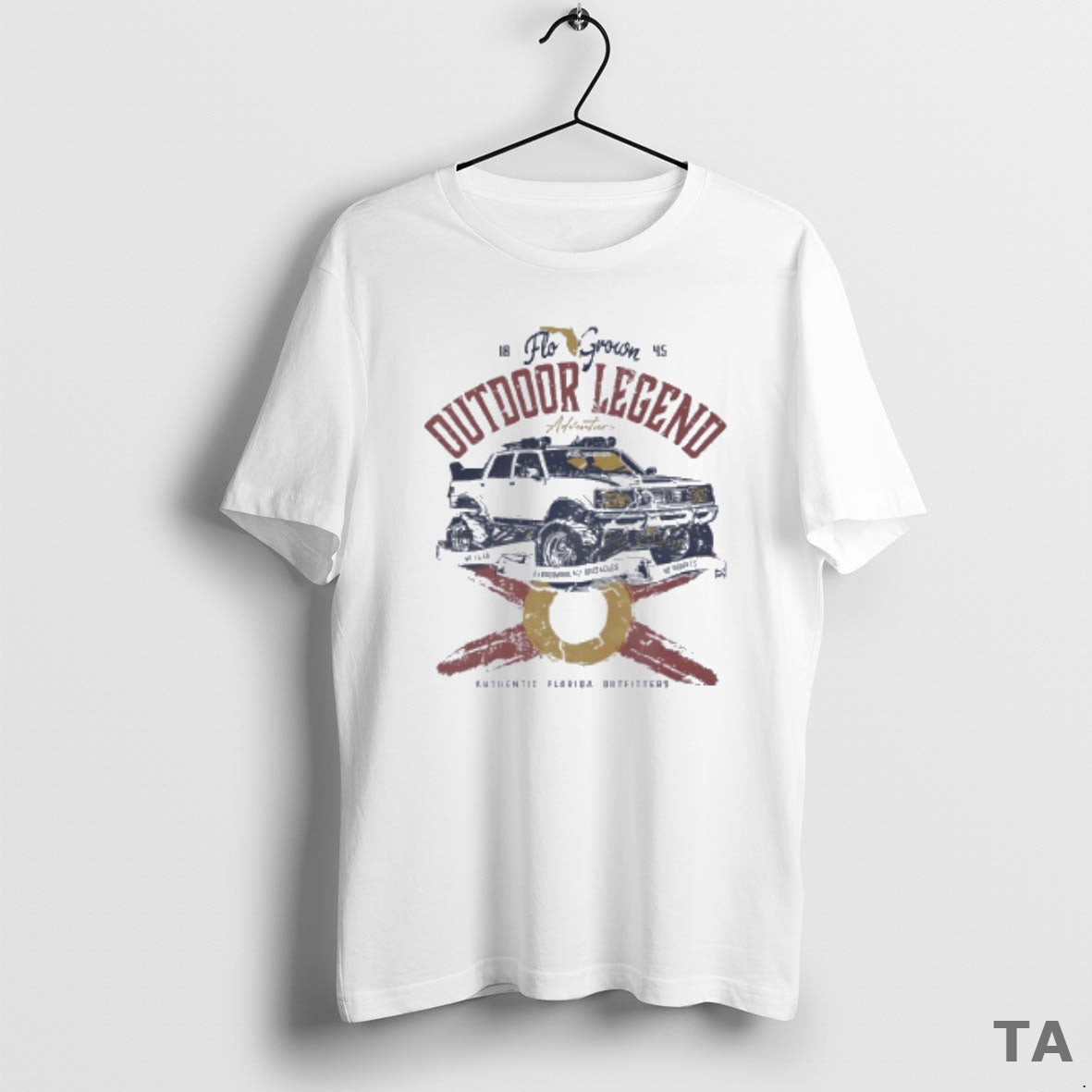Top Flo Grown Outdoor Legend Authentic Florida Outfitters T Shirt Sweater