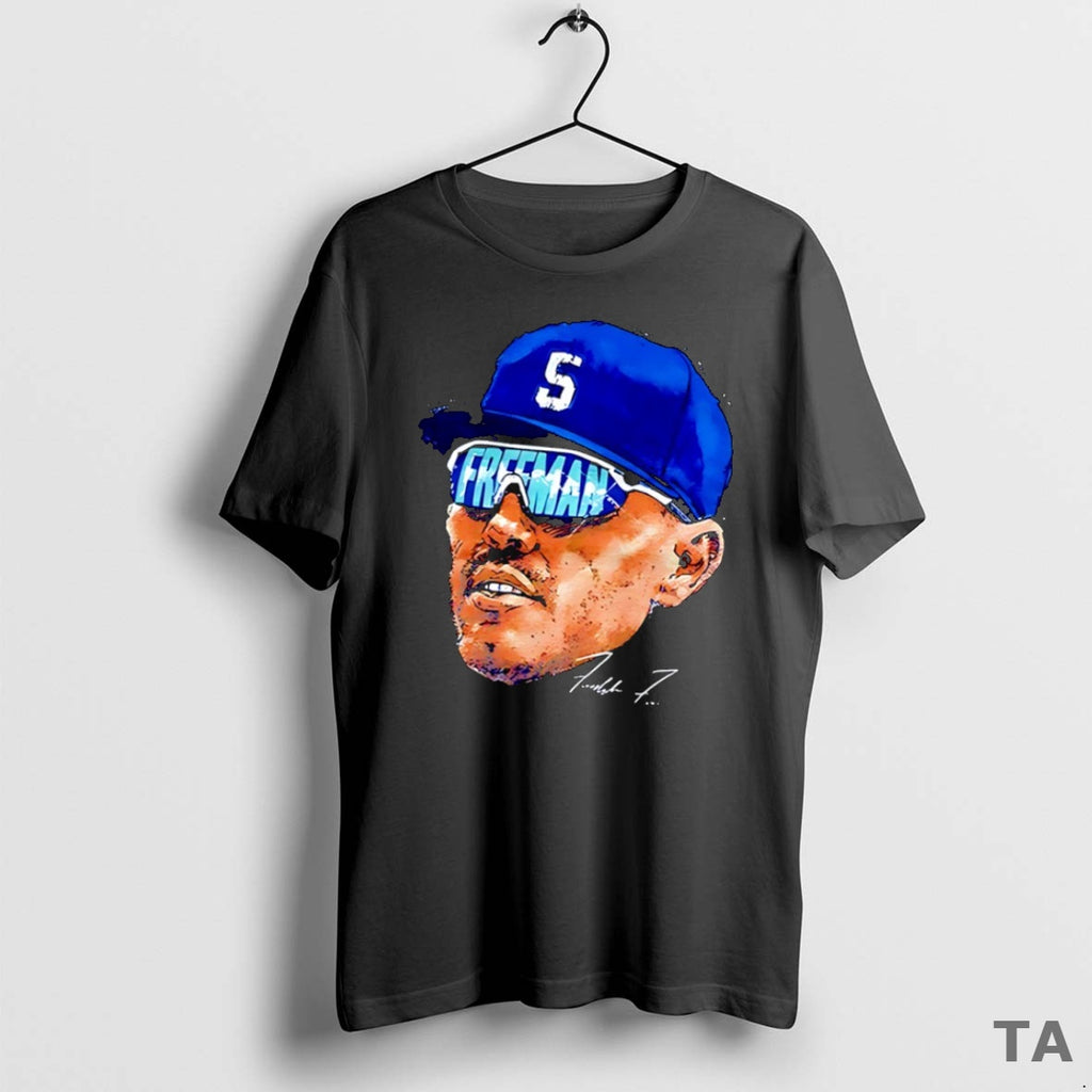 Top Freddie Freeman Big Face Los Angeles Dodgers Mlb Baseball World Series 2025 Signature