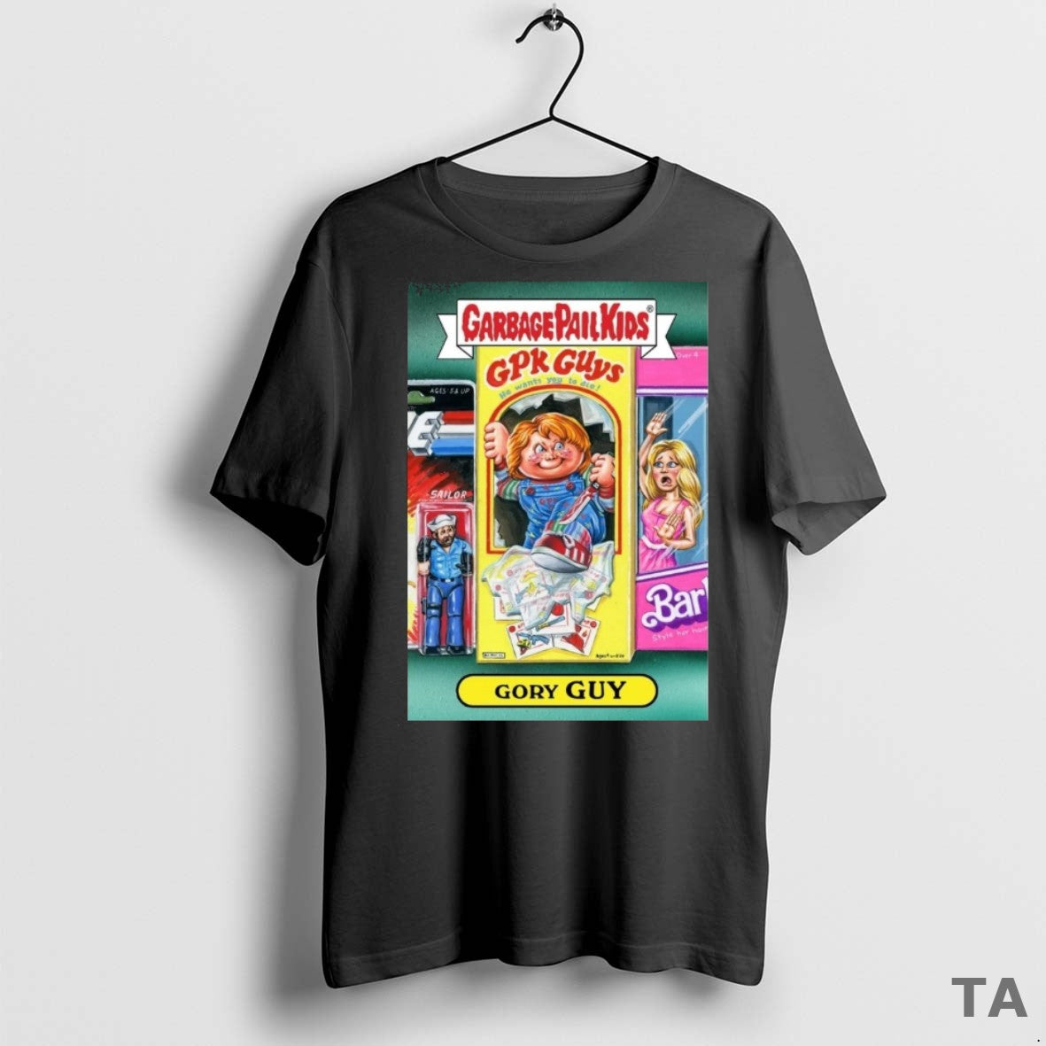 Top Garbage Pail Kids X Gory Guy Gpk Guys He Wants You To Die Card