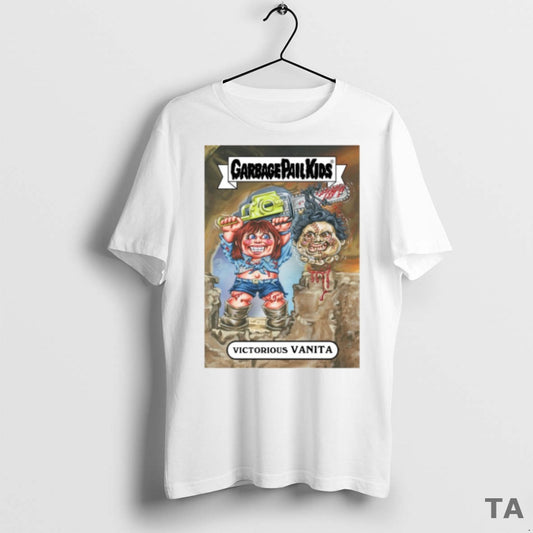 Top Garbage Pail Kids X Victorious Texas Chainsaw Massacre Ii Vanita Stretch Brock Card